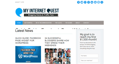 Desktop Screenshot of myinternetquest.com